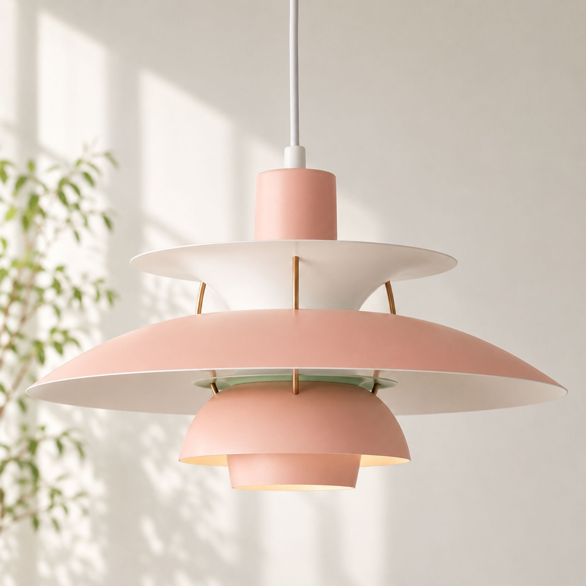Luminara | Vibrant Modern Layered Disc Pendant Light Fixture