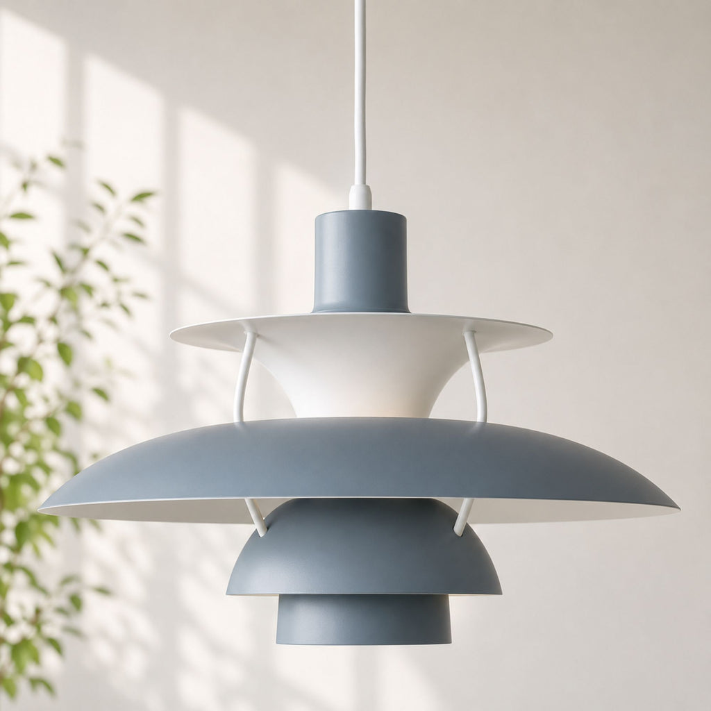 Luminara | Vibrant Modern Layered Disc Pendant Light Fixture