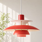 Luminara | Vibrant Modern Layered Disc Pendant Light Fixture