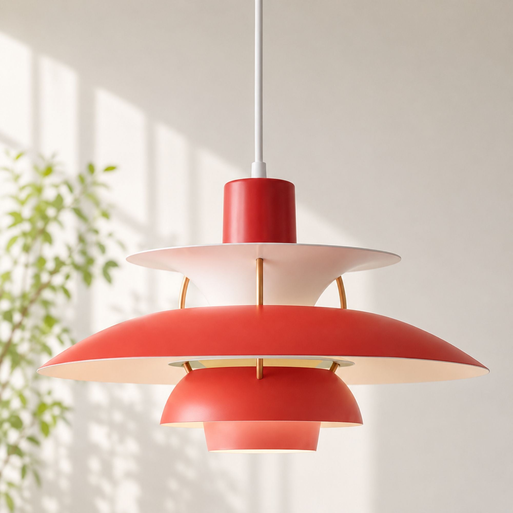 Luminara | Vibrant Modern Layered Disc Pendant Light Fixture