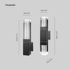 Luminex | Stylish Versatile Rectangular Outdoor Wall Lamp 5