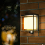 LumosRay | Elegant Modern Solar Powered Outdoor Wall Lamp 0