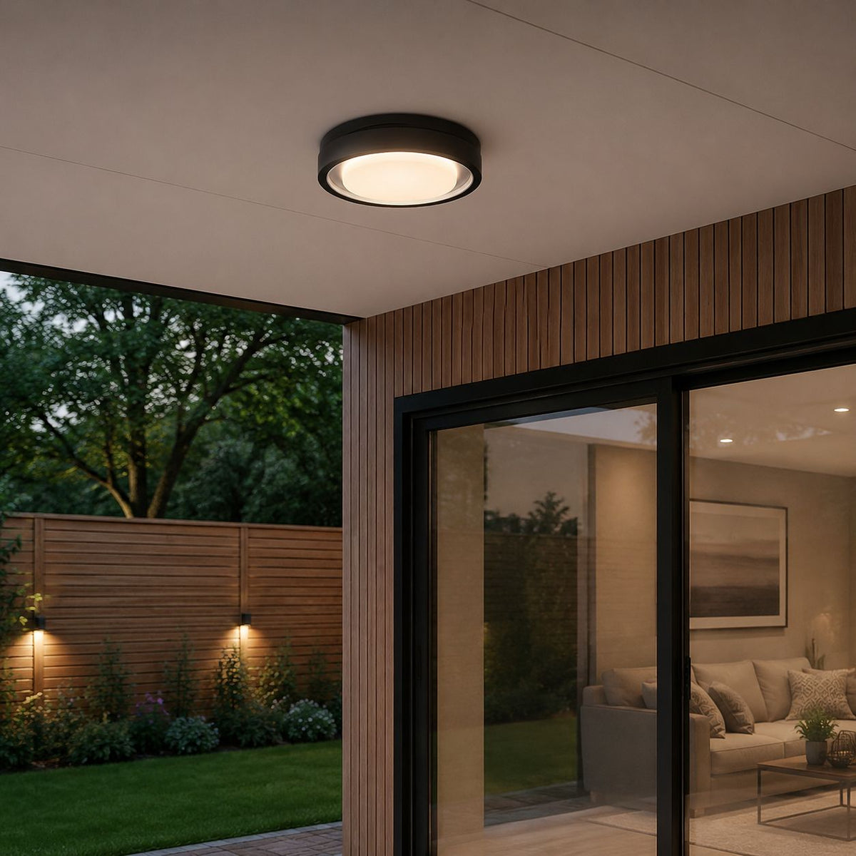 Lumosphere | Elegant Modern Metal Outdoor Wall Lamp