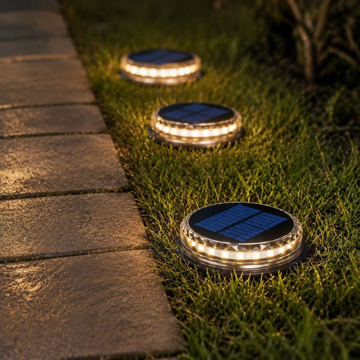 Lumosphere | Modern Solar-Powered Outdoor Garden Pathway Lights