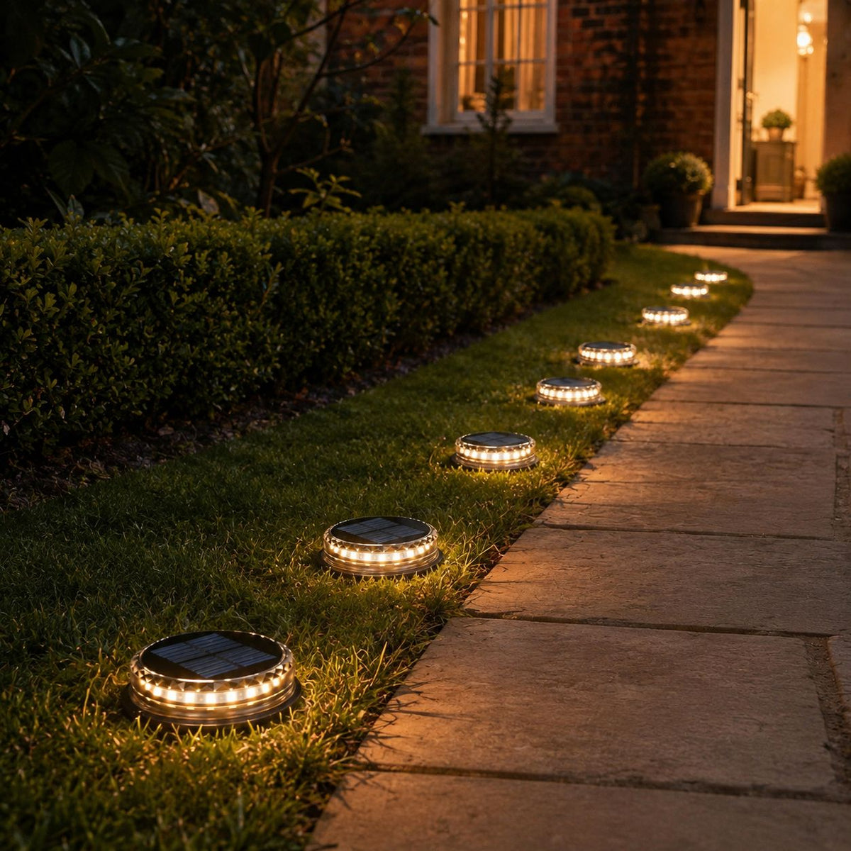 Lumosphere | Modern Solar-Powered Outdoor Garden Pathway Lights