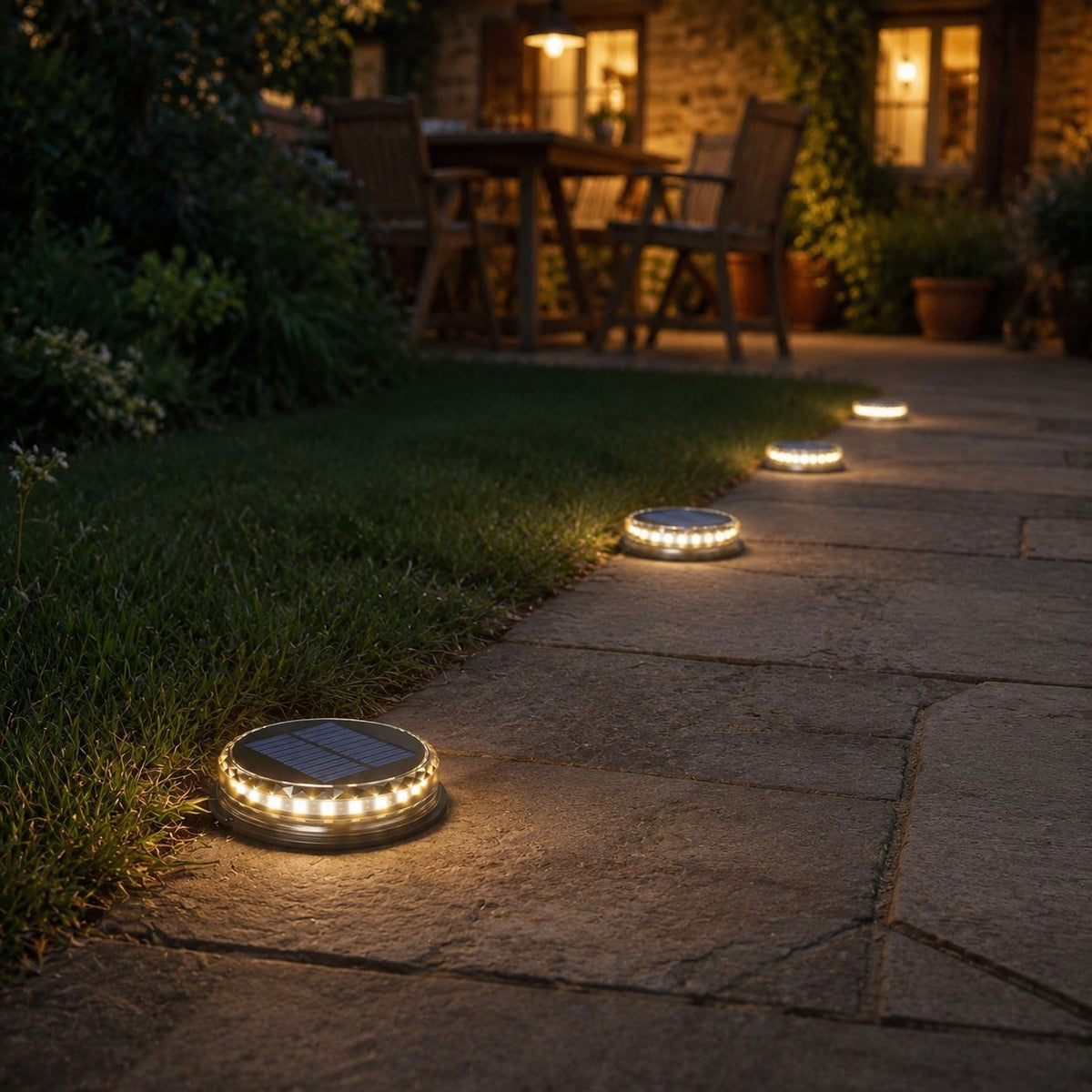 Lumosphere | Modern Solar-Powered Outdoor Garden Pathway Lights