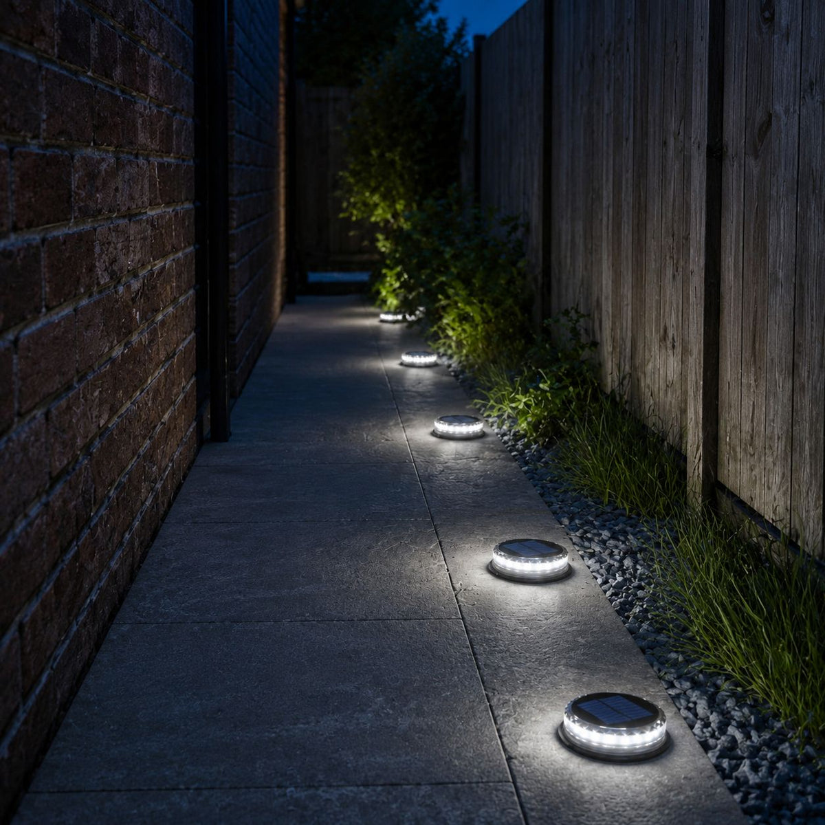 Lumosphere | Modern Solar-Powered Outdoor Garden Pathway Lights