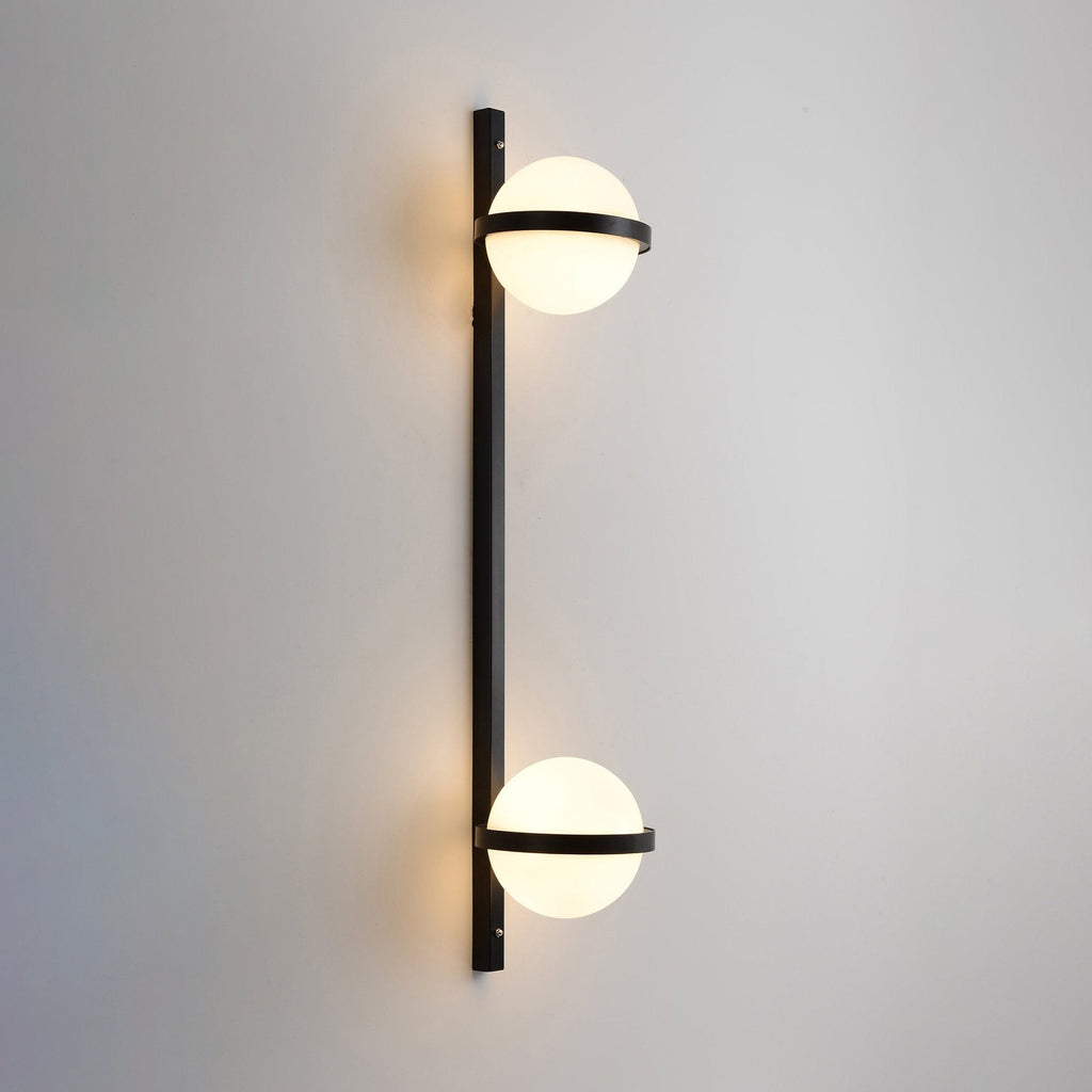 Lumosphere | Elegant Minimalist Dual Globe Outdoor Wall Sconce Light 12