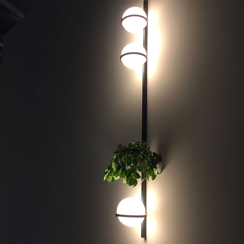 Lumosphere | Elegant Minimalist Dual Globe Outdoor Wall Sconce Light 8