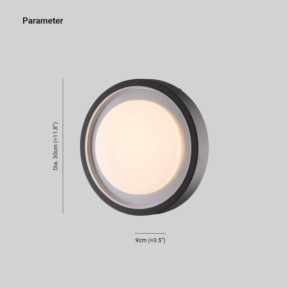 Lumosphere | Elegant Modern Metal Outdoor Wall Lamp 2