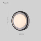 Lumosphere | Elegant Modern Metal Outdoor Wall Lamp 2
