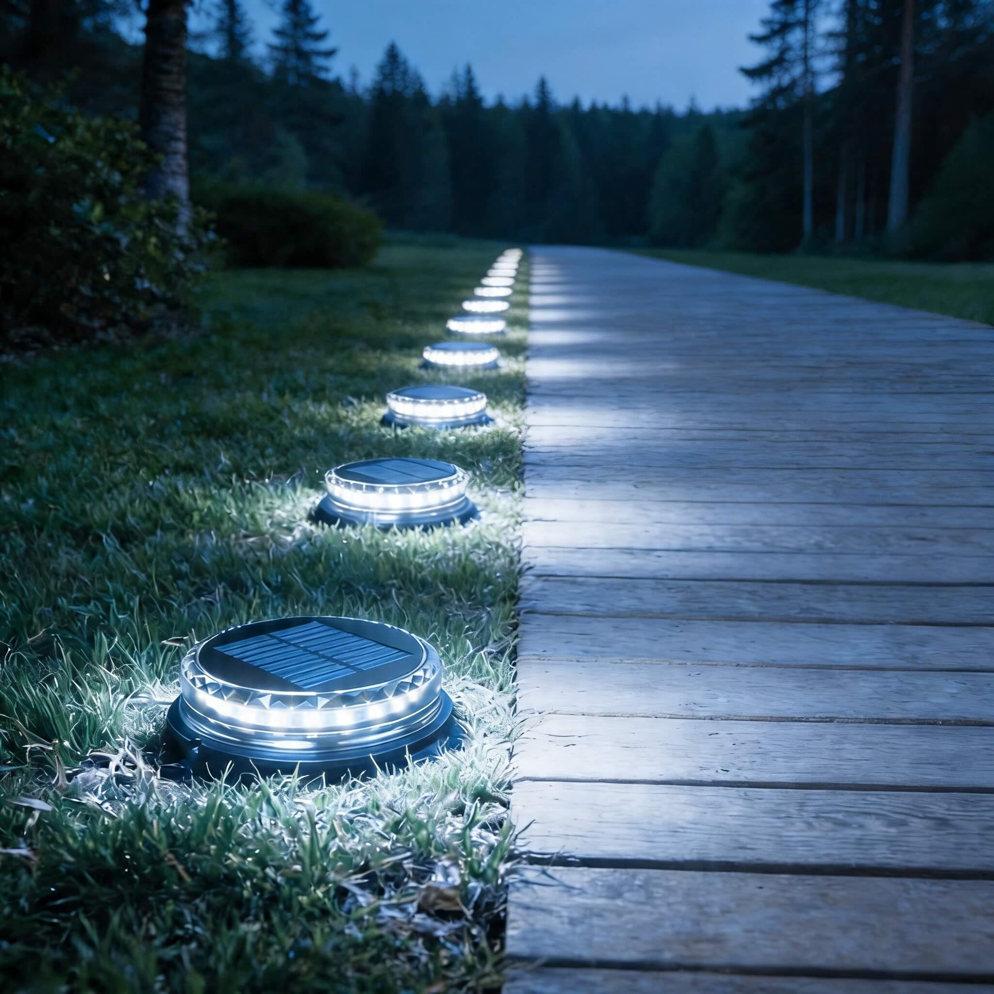 Lumosphere | Modern Solar-Powered Outdoor Garden Pathway Lights 0
