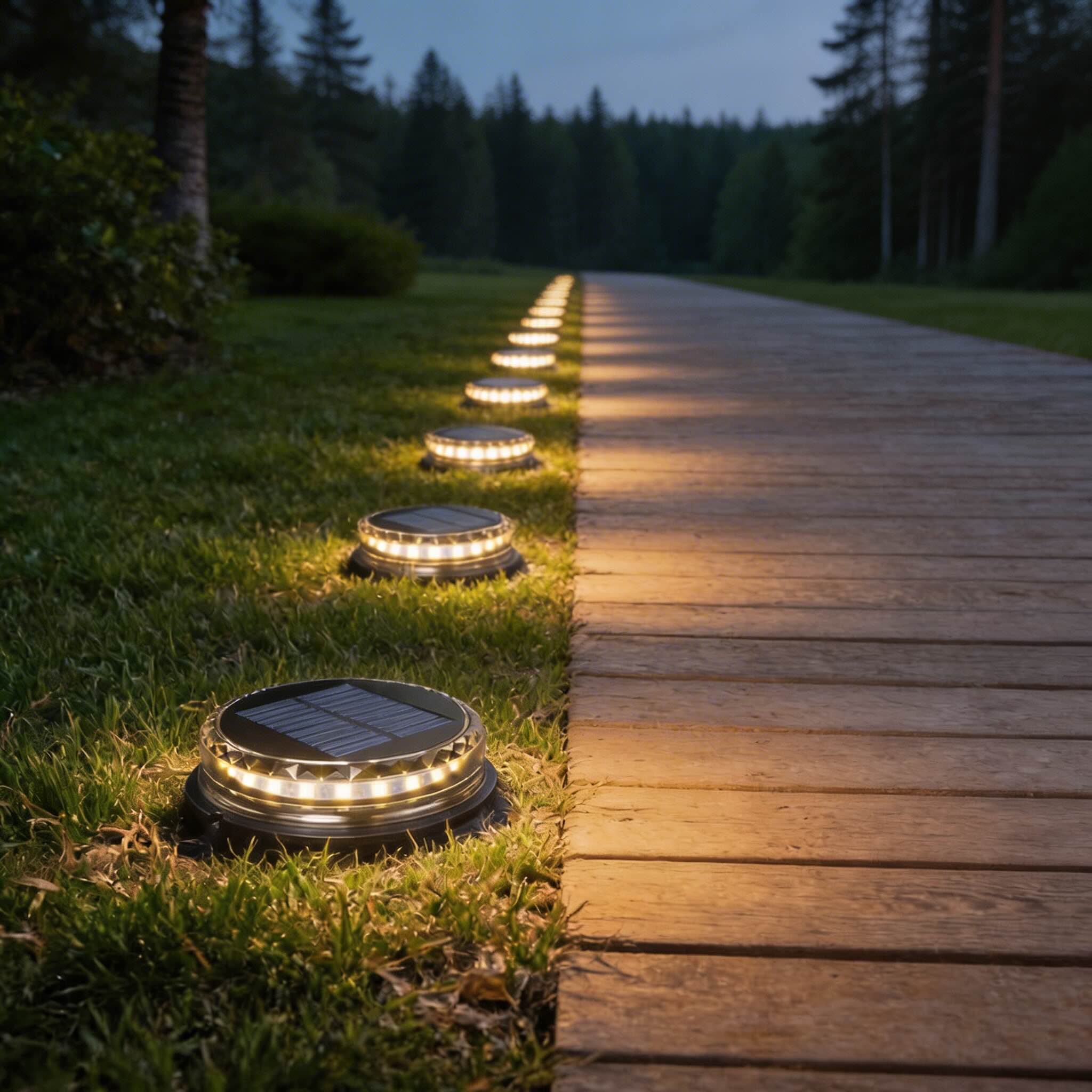 Lumosphere | Modern Solar-Powered Outdoor Garden Pathway Lights 1