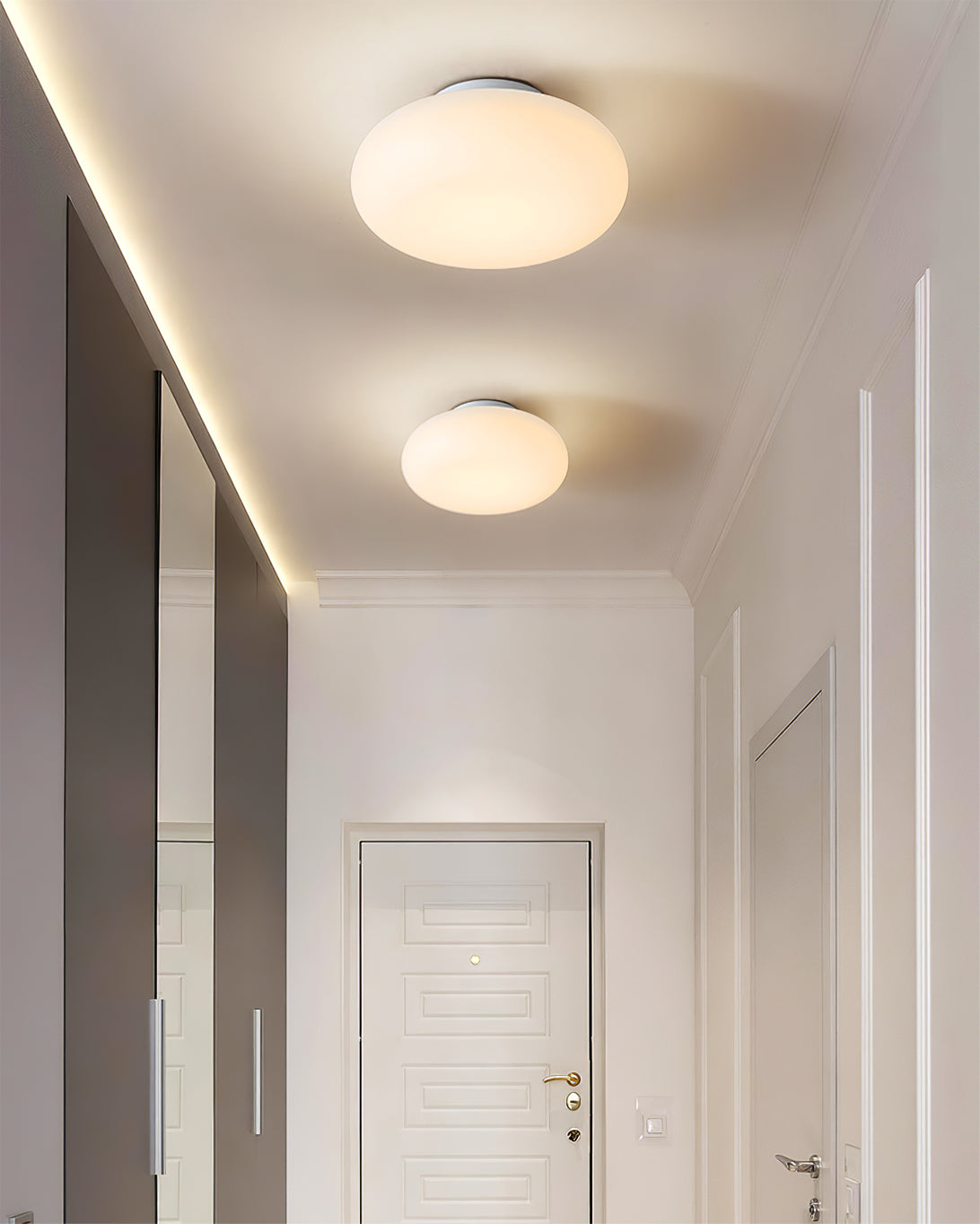 Lunara | Elegant Modern Flush Mount Ceiling Light Fixture for Home Decor 4