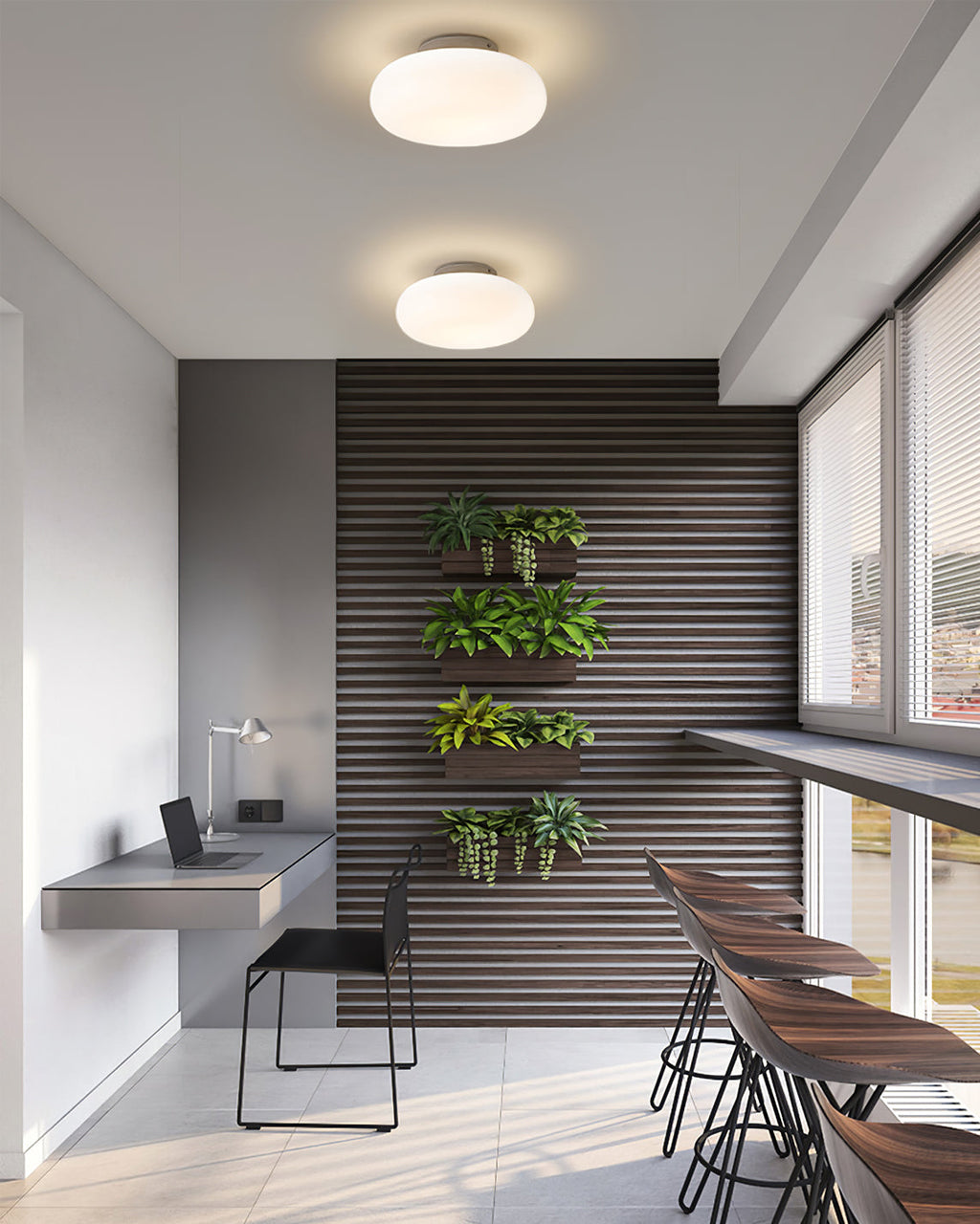 Lunara | Elegant Modern Flush Mount Ceiling Light Fixture for Home Decor 8
