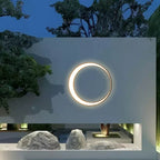 Lunara | Elegant Modern Metal Outdoor Wall Light Fixture 2