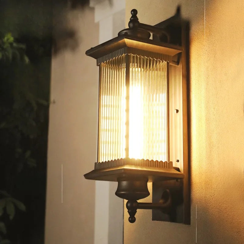 Lunara | Elegant Weather-Resistant Outdoor Wall Lantern Light 5