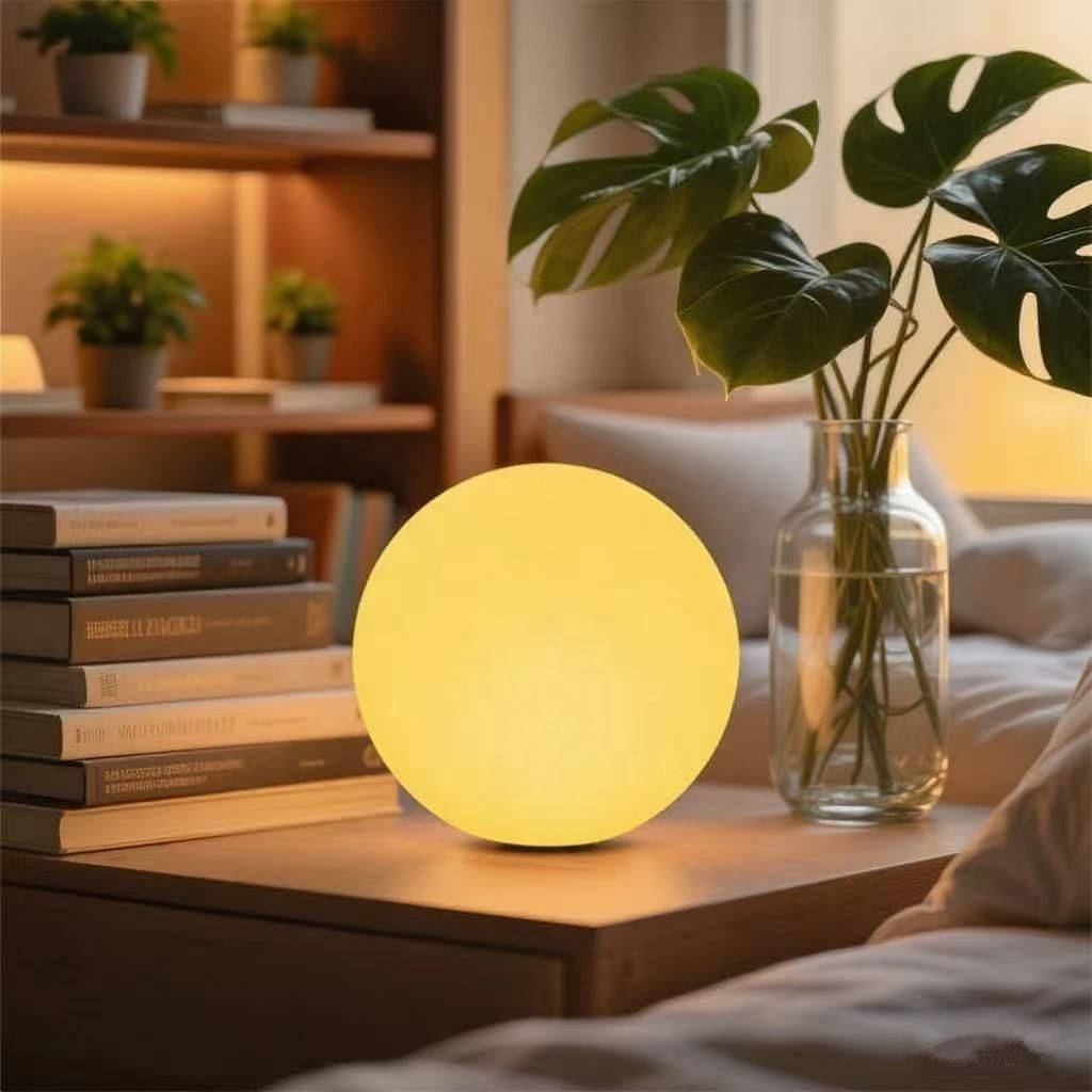 Lunara | Stylish Cordless LED Moon Table Lamp with Color Options 1