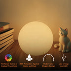 Lunara | Stylish Cordless LED Moon Table Lamp with Color Options 3