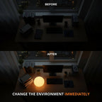 Lunara | Stylish Cordless LED Moon Table Lamp with Color Options 4