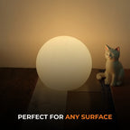 Lunara | Stylish Cordless LED Moon Table Lamp with Color Options 5