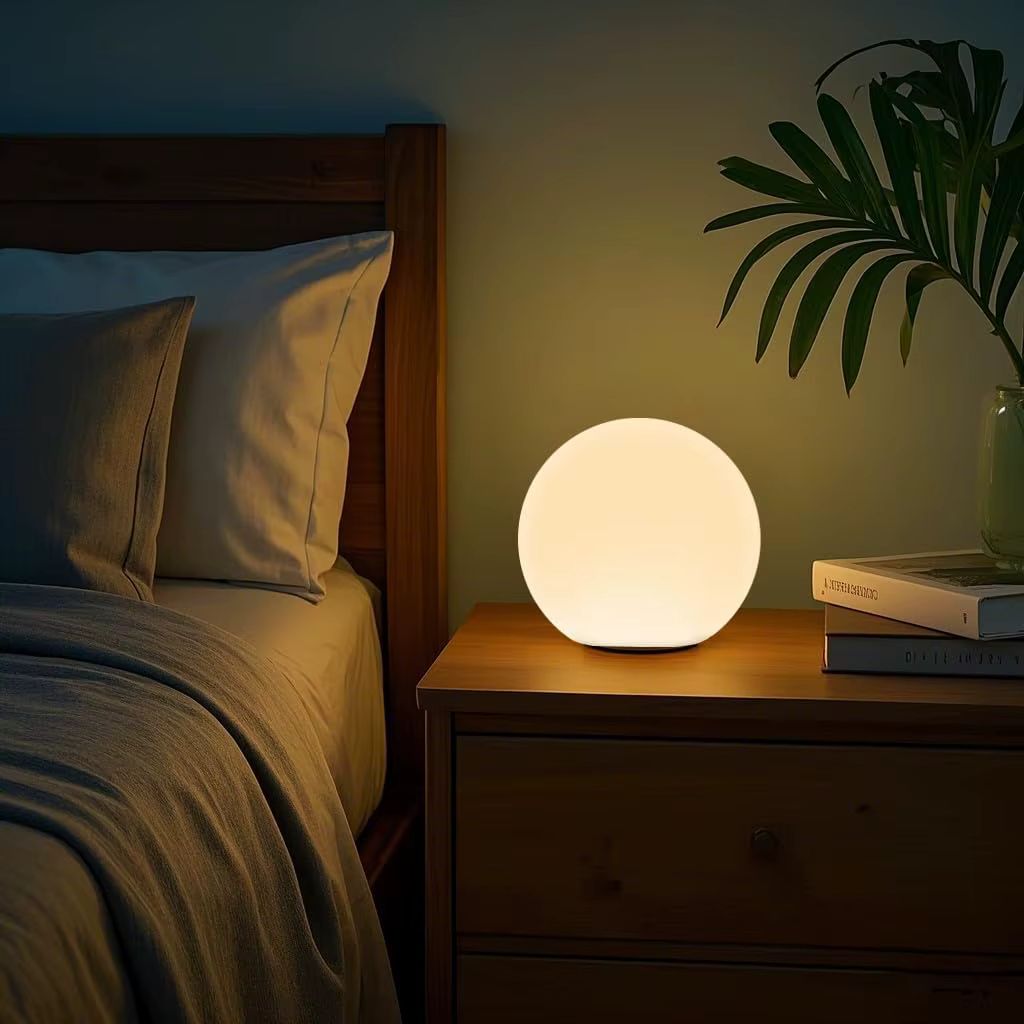 Lunara | Stylish Cordless LED Moon Table Lamp with Color Options 6