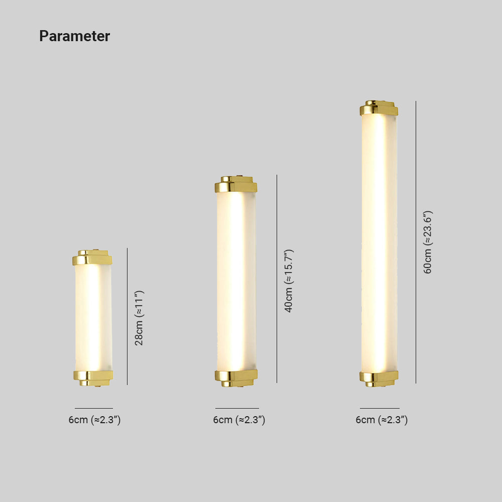Lunaris | Elegant Minimalist Outdoor Wall Lamp in Black and Gold 6