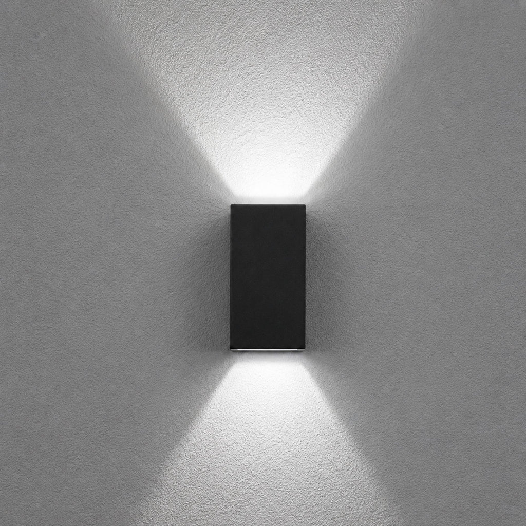 Black - Cool white (5500-7000K) - 2W (5.4CM *9.7CM*3.5CM)