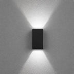 Black - Cool white (5500-7000K) - 2W (5.4CM *9.7CM*3.5CM)