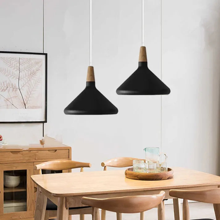 MacoLight | Elegant Modern Conical Pendant Lighting for Kitchen Island 13