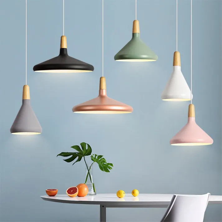 MacoLight | Elegant Modern Conical Pendant Lighting for Kitchen Island 2