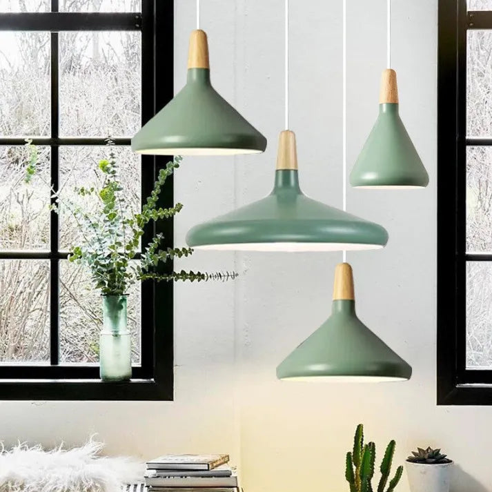 MacoLight | Elegant Modern Conical Pendant Lighting for Kitchen Island 3