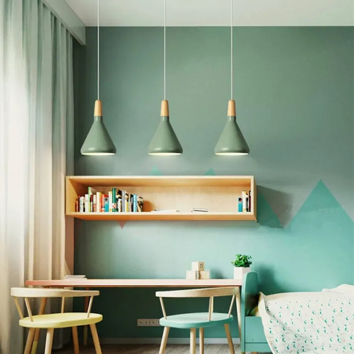 MacoLight | Elegant Modern Conical Pendant Lighting for Kitchen Island 8