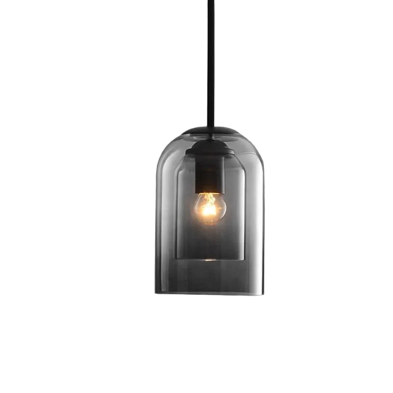 MiraGlass | Stylish Double-Layered Glass Pendant Lighting for Kitchen Island 0