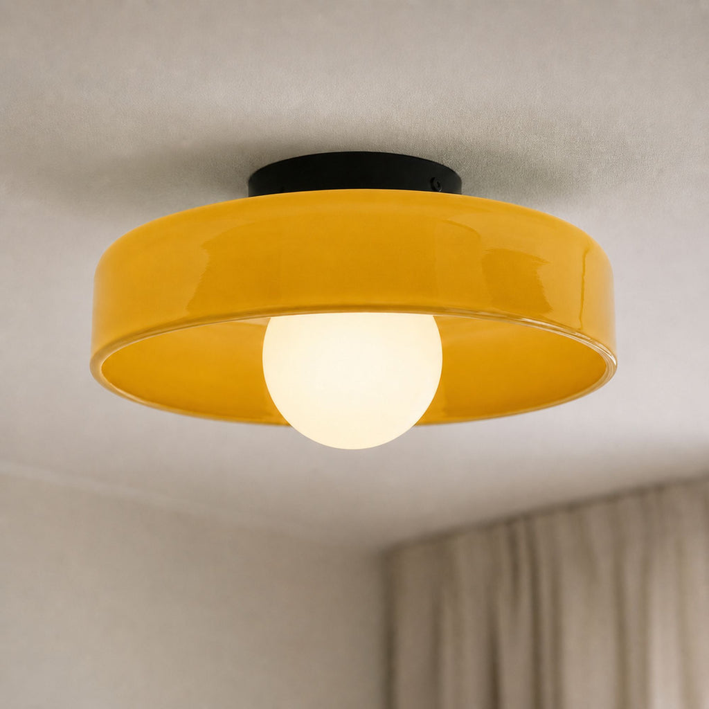 Luminara | Elegant Minimalist Glass Wall and Ceiling Light Fixture