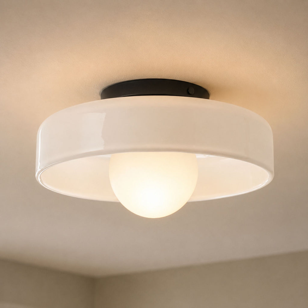 Luminara | Elegant Minimalist Glass Wall and Ceiling Light Fixture