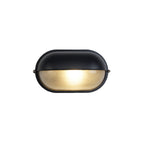 Nauticus | Stylish Industrial Outdoor Wall Lamp with Ribbed Glass Shade 0