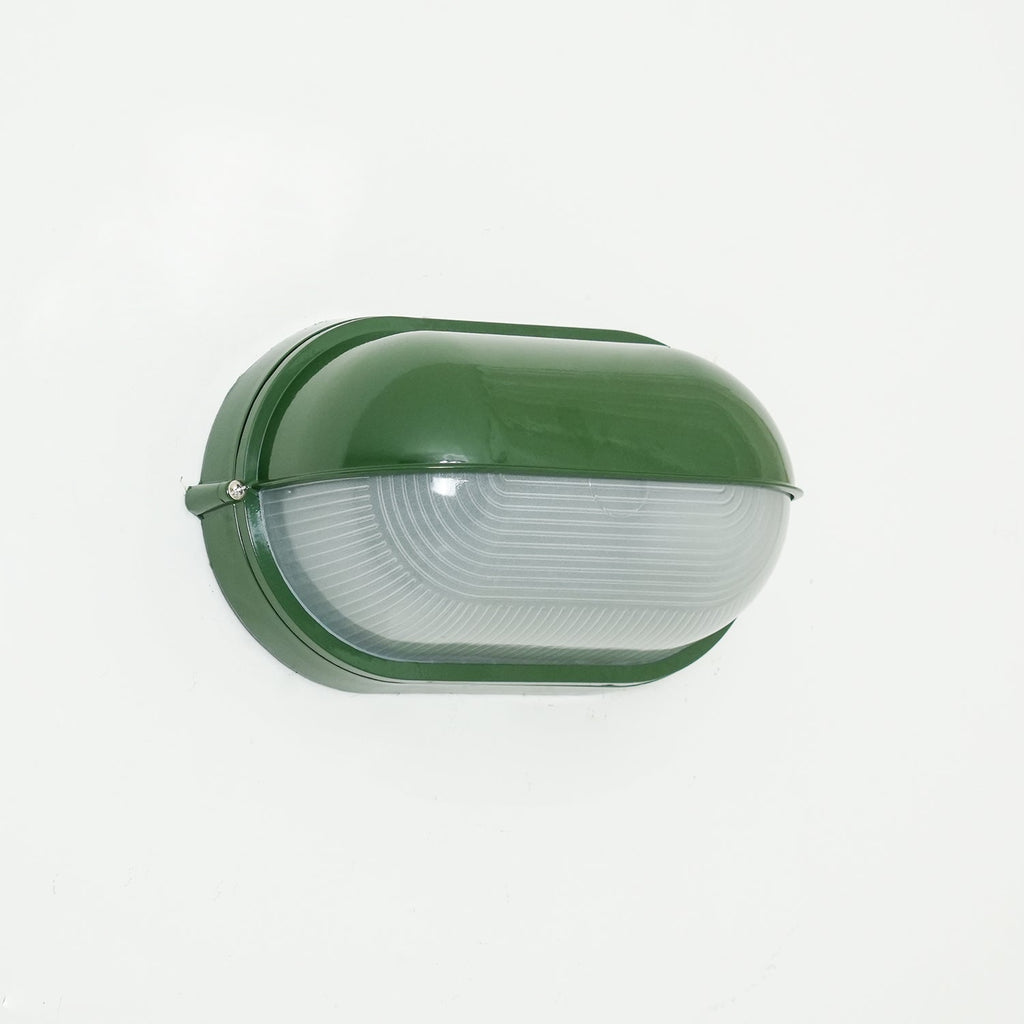 Nauticus | Stylish Industrial Outdoor Wall Lamp with Ribbed Glass Shade 5