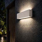 Up and down wall light, neutral 4000K, 24W white, with PIR sensor, alternate view
