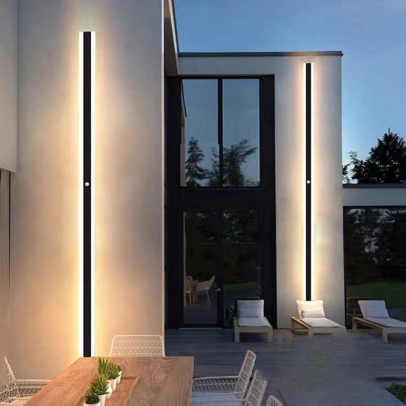 NexaLight | Sleek Modern Outdoor Wall Lamp with Integrated Shelf 11
