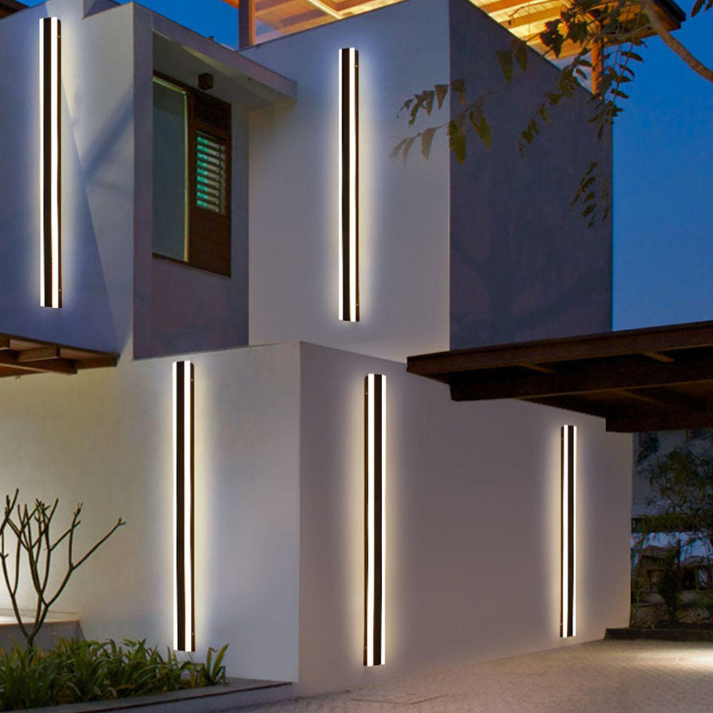 NexaLight | Sleek Modern Outdoor Wall Lamp with Integrated Shelf 2
