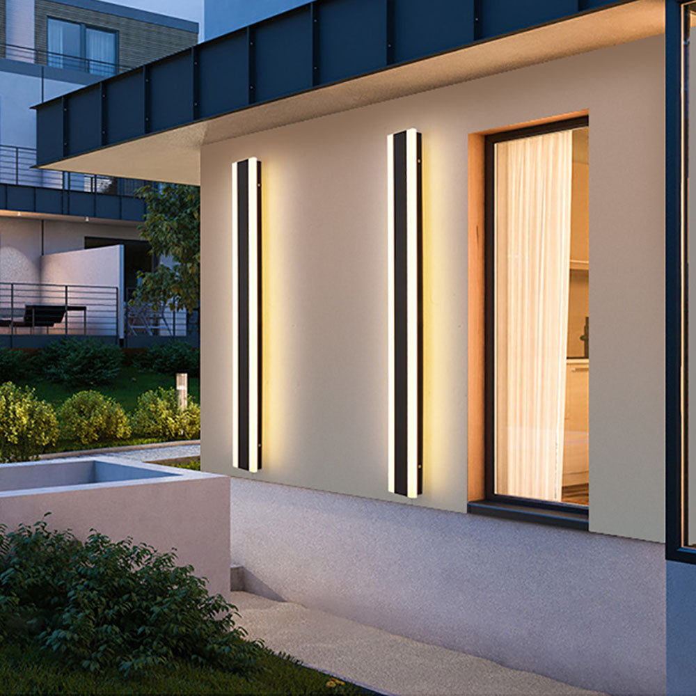 NexaLight | Sleek Modern Outdoor Wall Lamp with Integrated Shelf 5