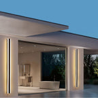 NexaLight | Sleek Modern Outdoor Wall Lamp with Integrated Shelf 6