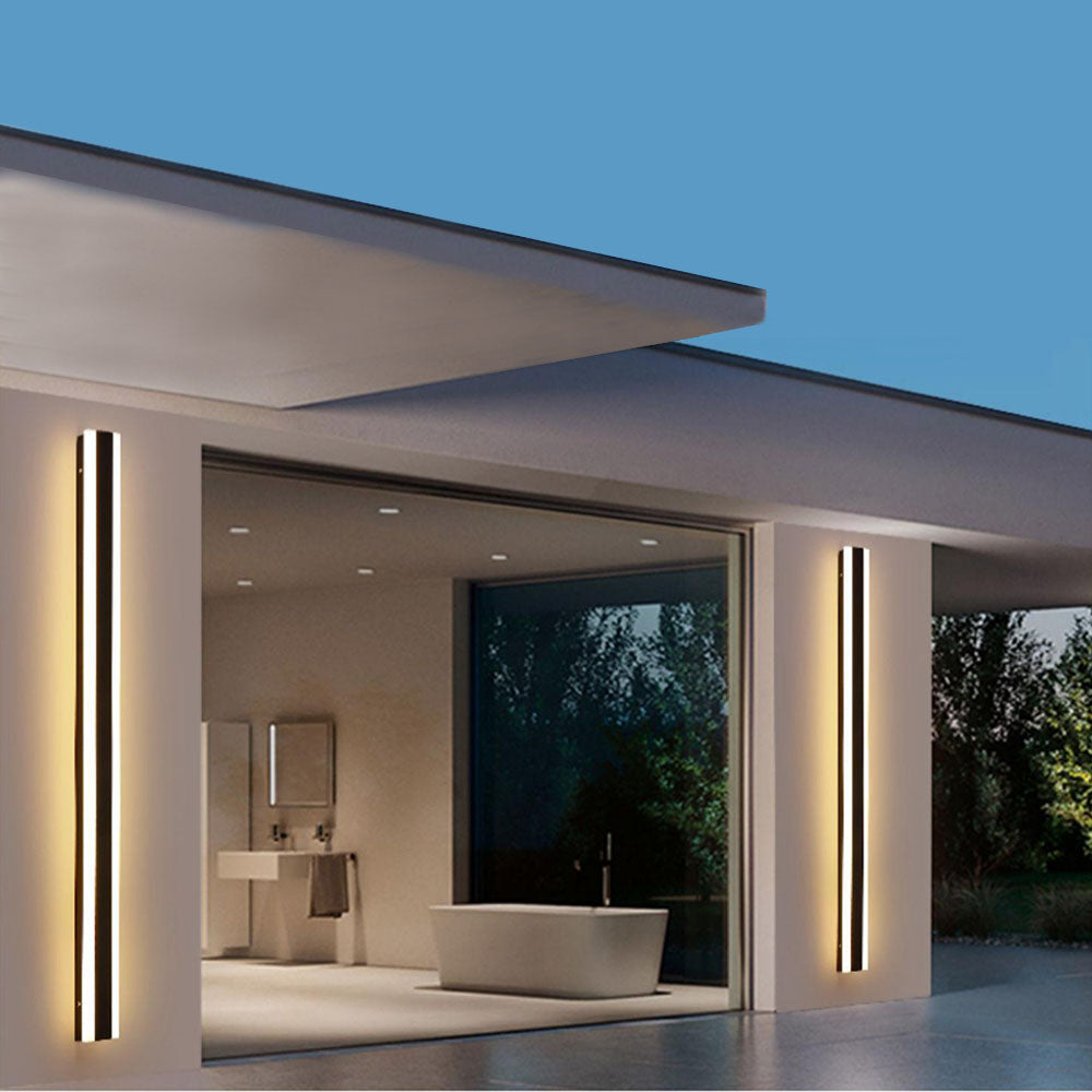 NexaLight | Sleek Modern Outdoor Wall Lamp with Integrated Shelf 6