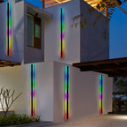 NexaLight | Sleek Modern Outdoor Wall Lamp with Integrated Shelf 9
