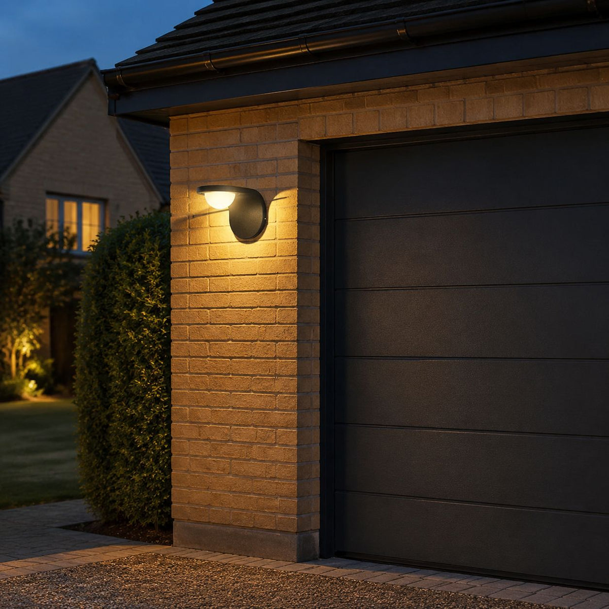 Luminara | Stylish Adjustable Solar Outdoor Wall Lantern for Garden Lighting