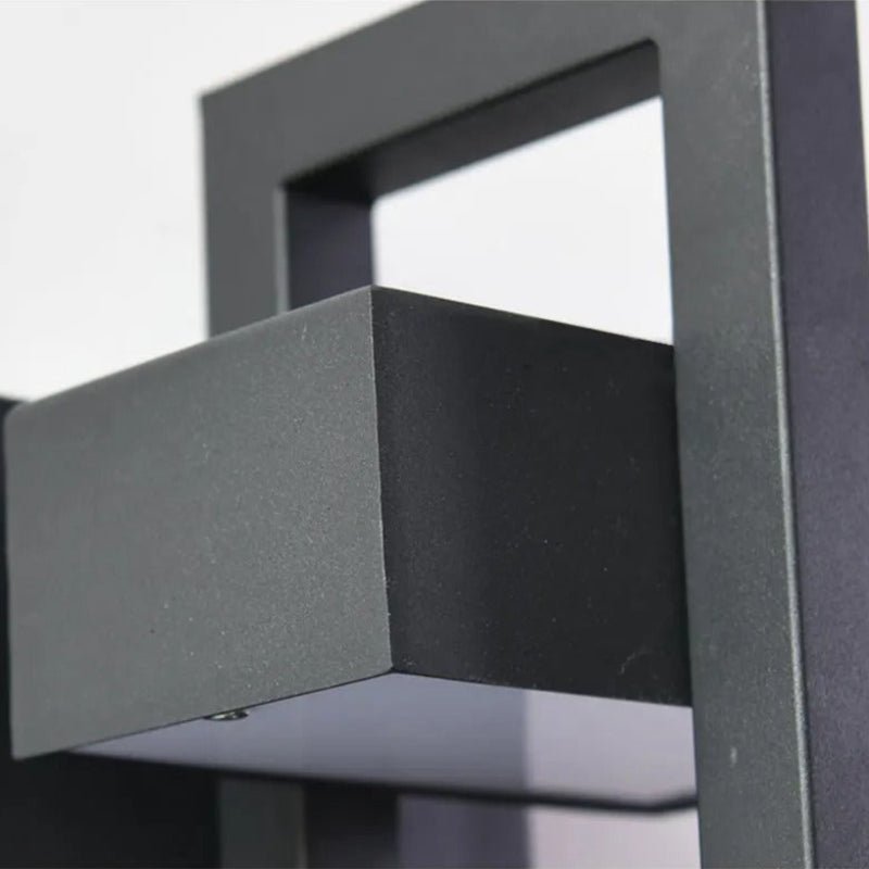 NocturnaLight | Elegant Modern Outdoor Wall Lantern for Patios and Gardens 4