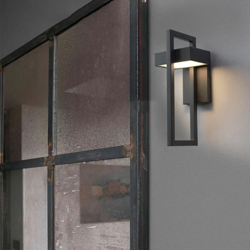 NocturnaLight | Elegant Modern Outdoor Wall Lantern for Patios and Gardens 8