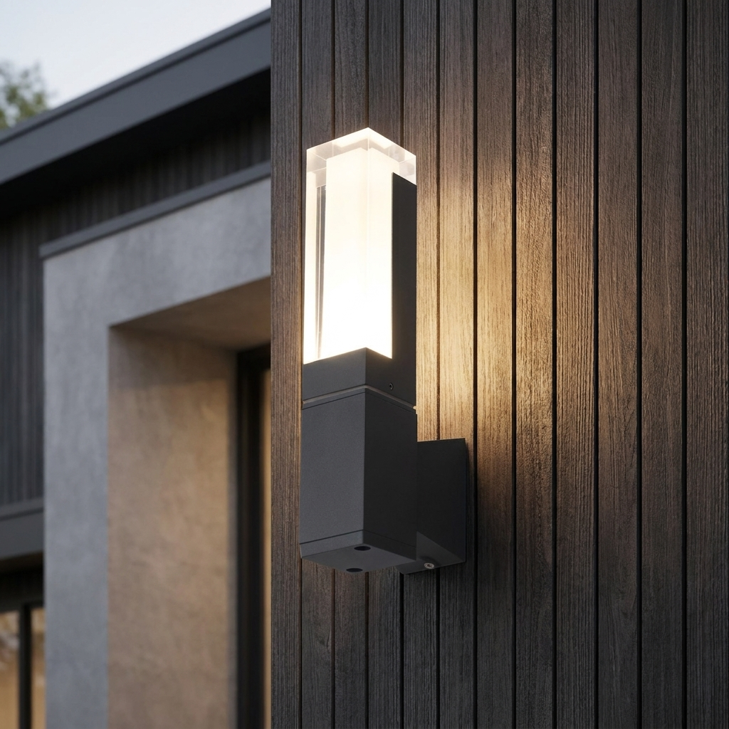 NocturnaLight | Stylish Weatherproof Outdoor Wall Light with Motion Sensor 0