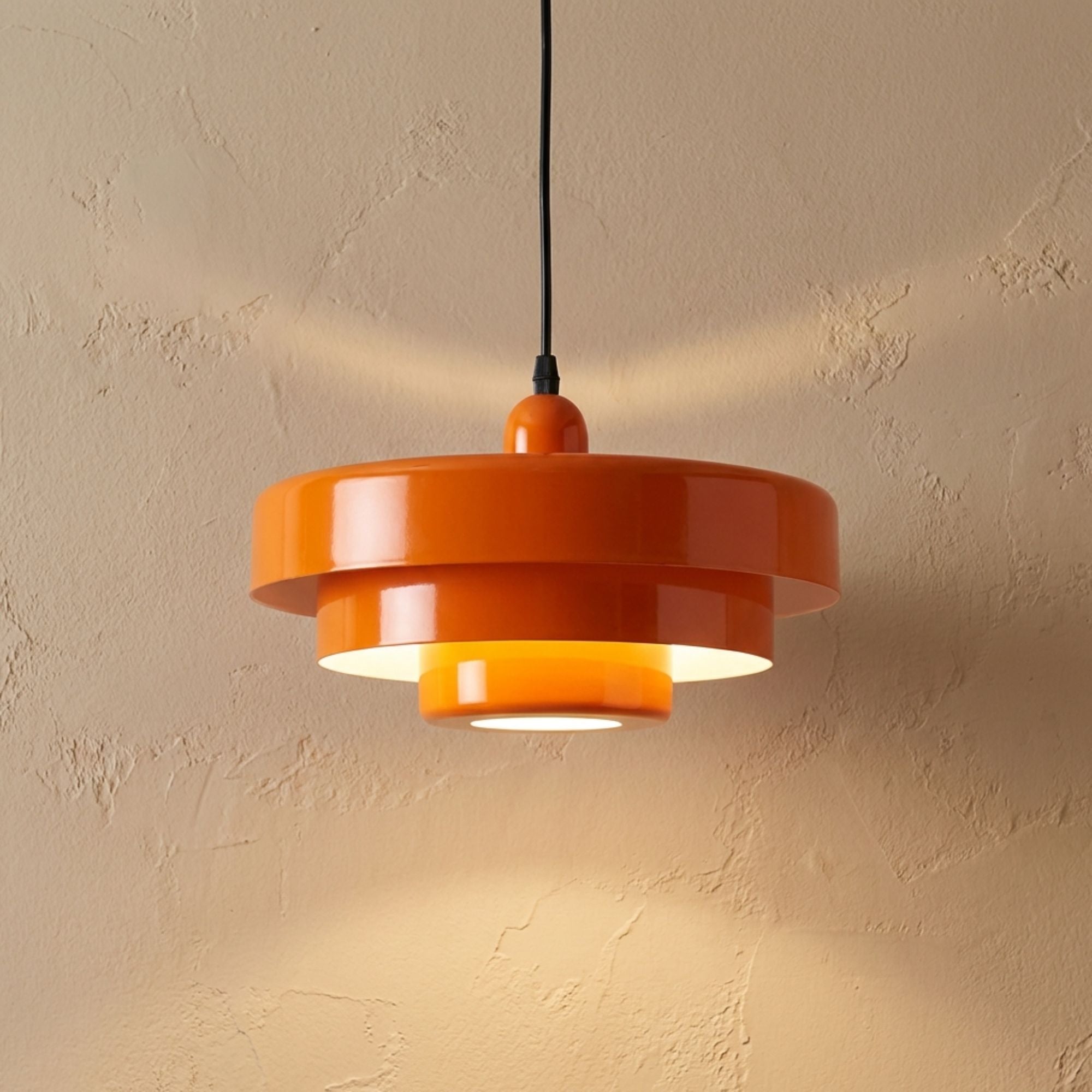 NordicGlow | Elegant Vintage Scandinavian Hanging Light Fixture